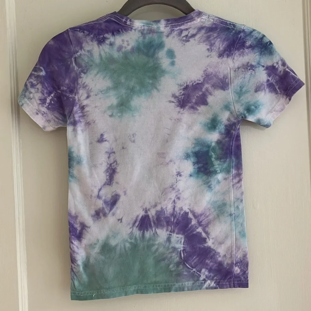 Girls 6X Summer Vacation Bundle Bike Shorts & Tie Dye Top Casual Camp Outfit